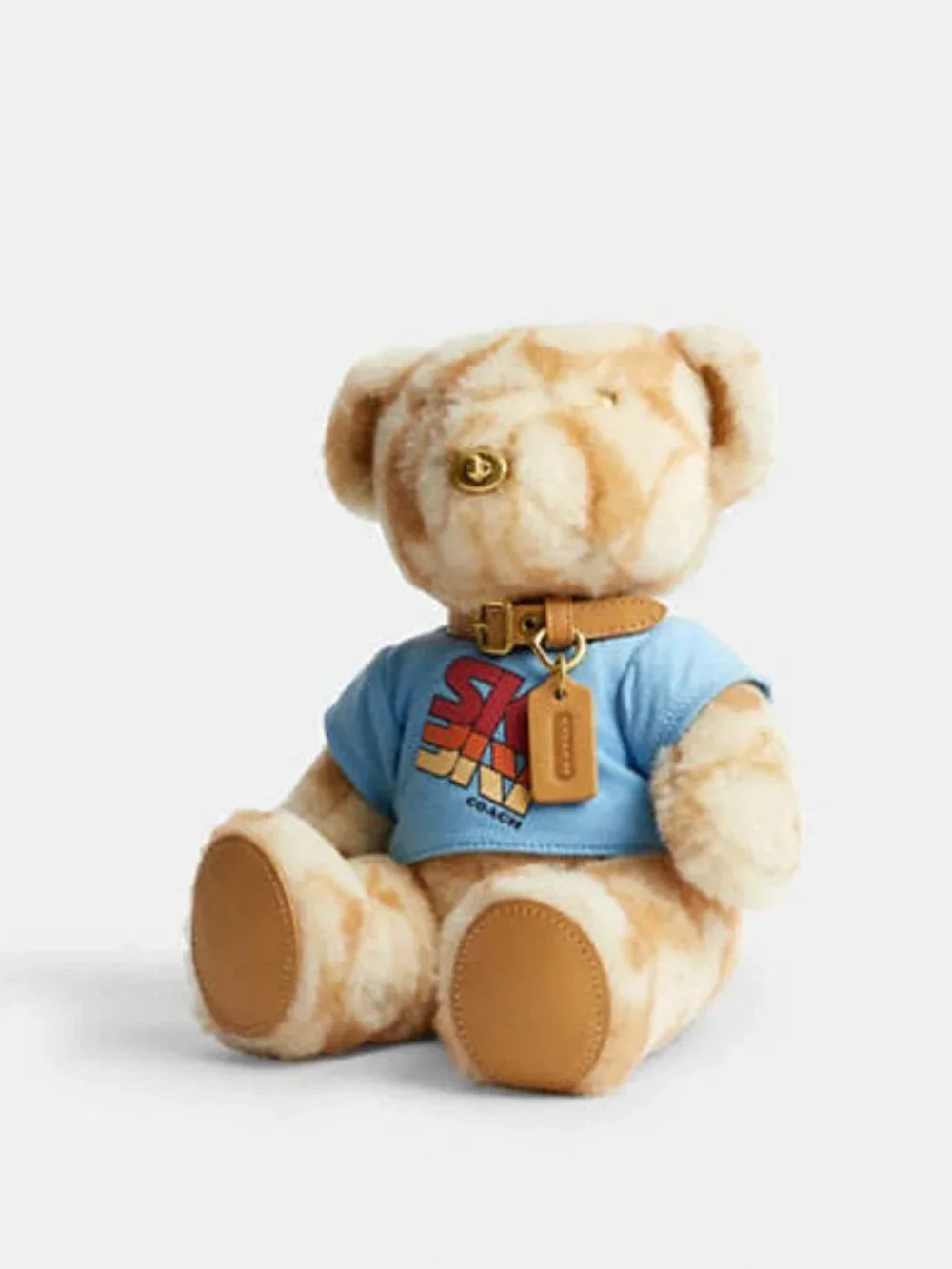 Ski Bear Collectible In Signature Shearling